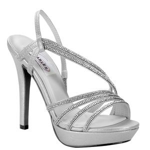 Size 8 silver shoes